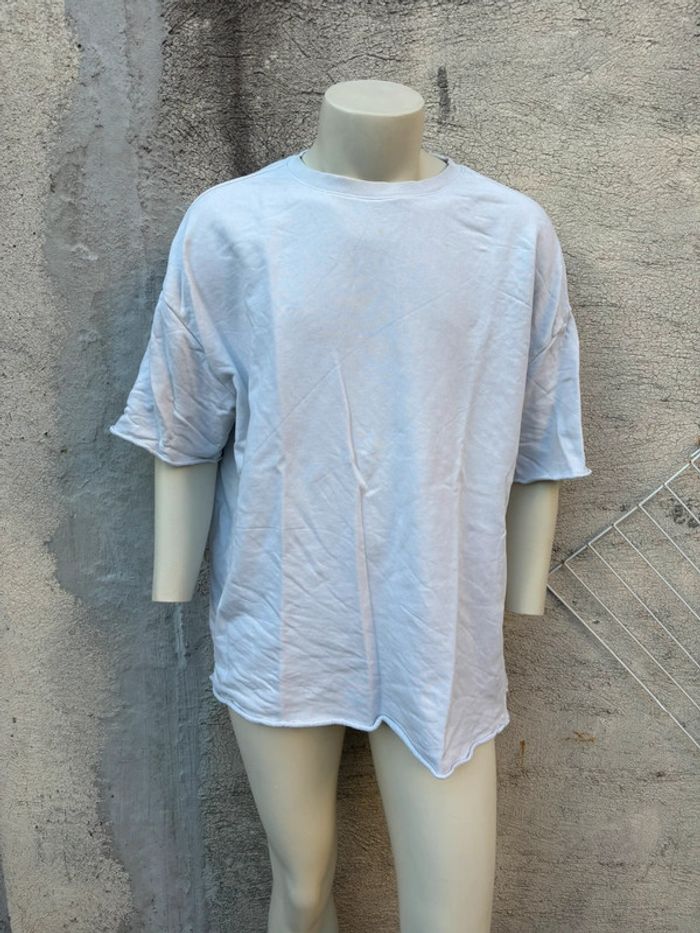 T-shirt blanc Urban Over Crew MC Sweet Pants - Taille XL - photo numéro 2