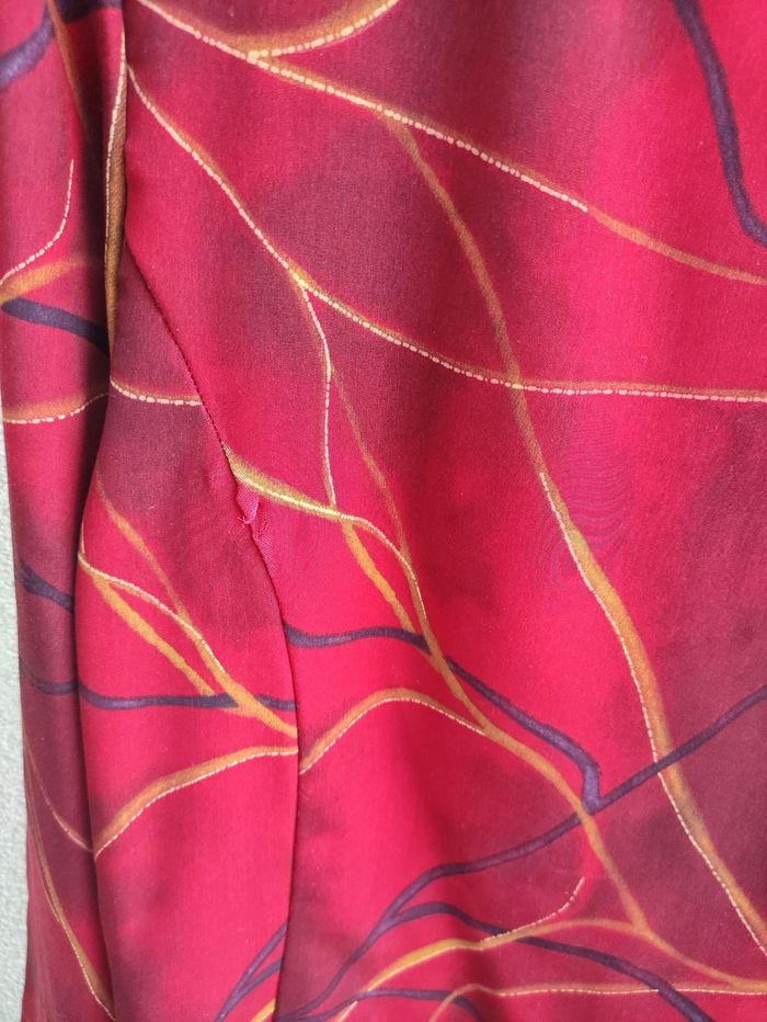 Chemisier rouge Christine Laure - photo numéro 5