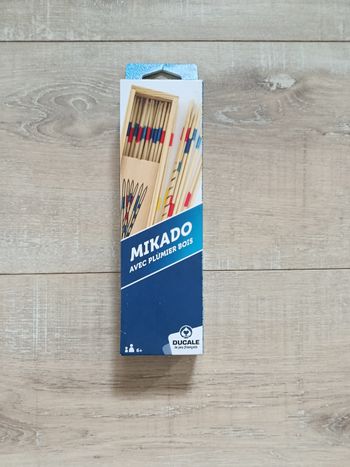 Jeu Mikado Neuf Ducale avec plumier en bois