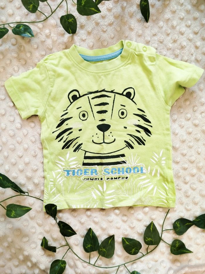 Lot de 4 T-shirts Garçon 9 Mois manches courtes - photo numéro 4