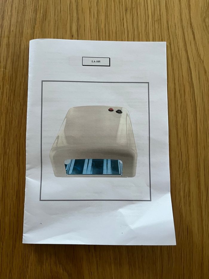 Lampe à U-V LA105 - photo numéro 3