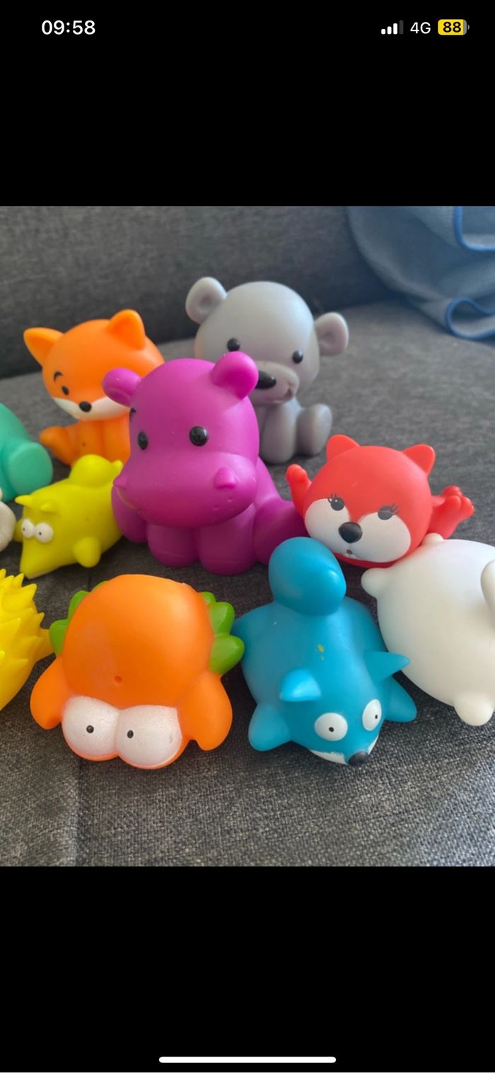 Lot jouets pour le bain animaux - photo numéro 4