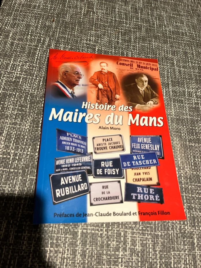 Histoire des maires du Mans