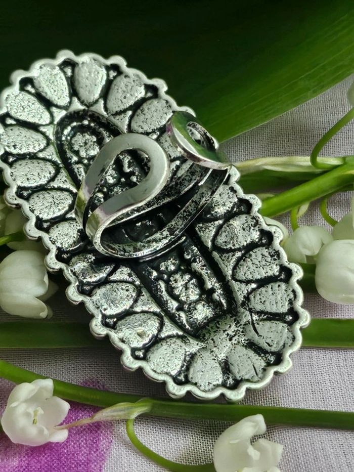 Bague ajustable avec ses pierres howlite et turquoise en acier inoxydable - photo numéro 5
