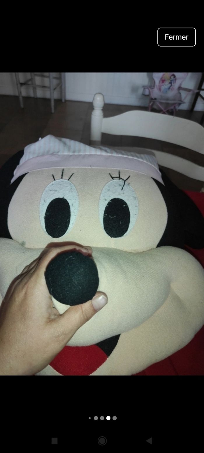 Peluche grande tête Mickey lb