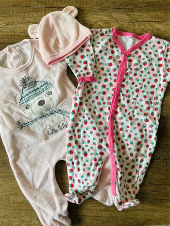 Lot de 2 pyjamas fille 3 mois