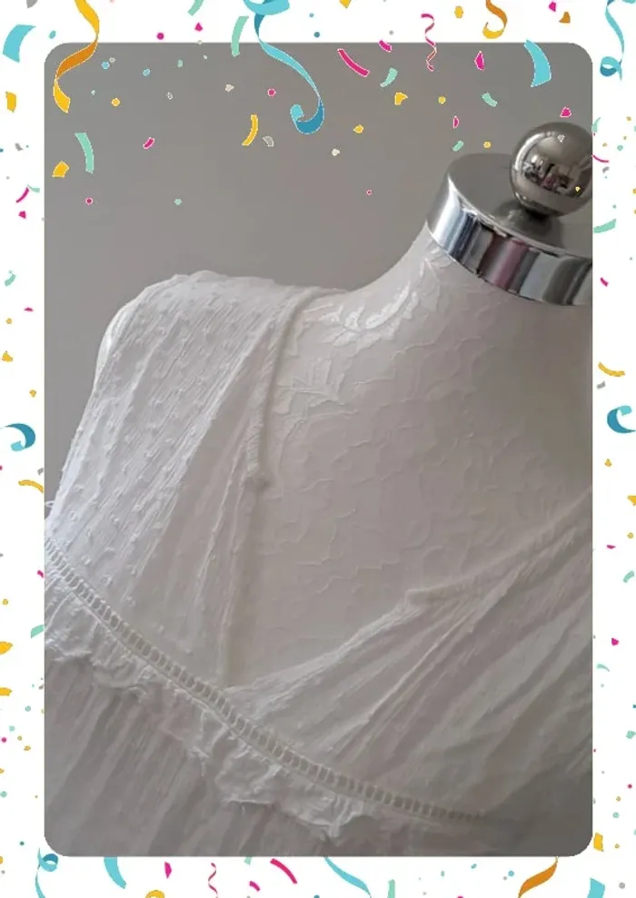 🤍 blouse taille M marque camaïeu - photo numéro 2