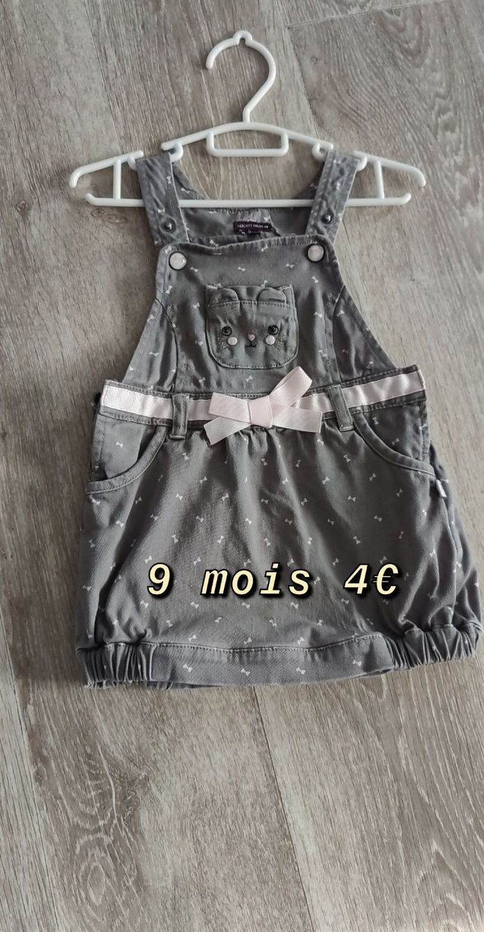 Vend des vêtements fille 9 mois - photo numéro 8