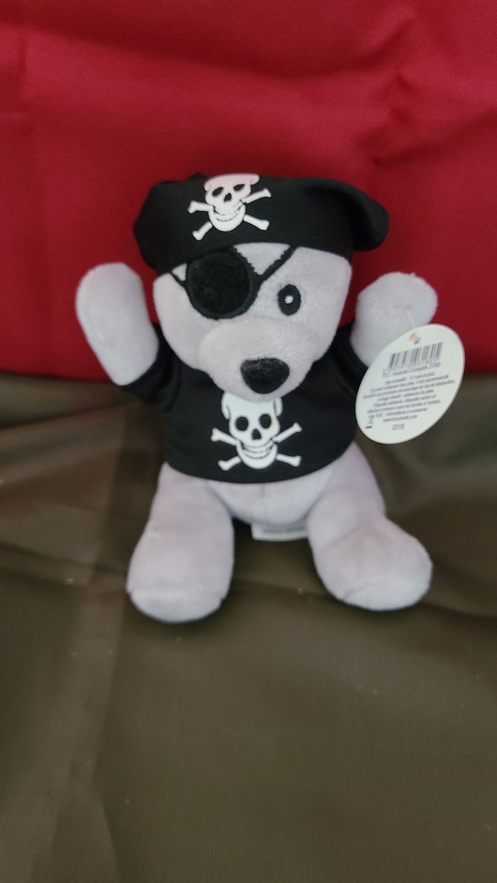 OURS PIRATE EN PELUCHE - photo numéro 4
