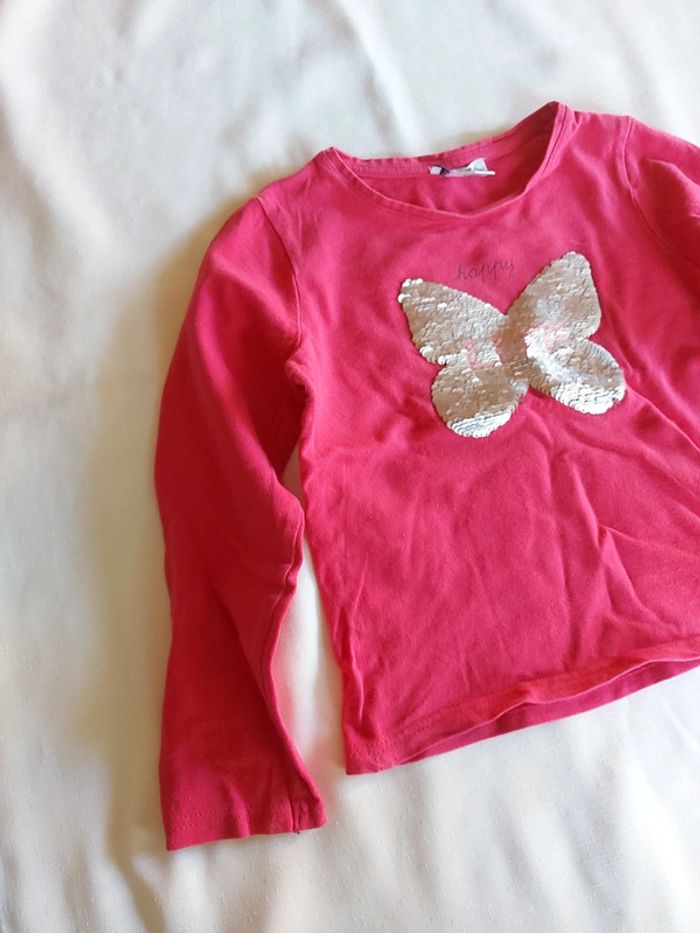 T-shirt ML fille okaidi - photo numéro 5