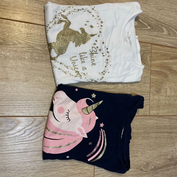 2 T shirt licorne