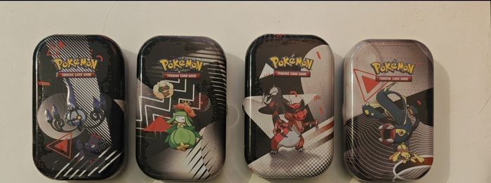 Lot de 4 mini tins 10.5