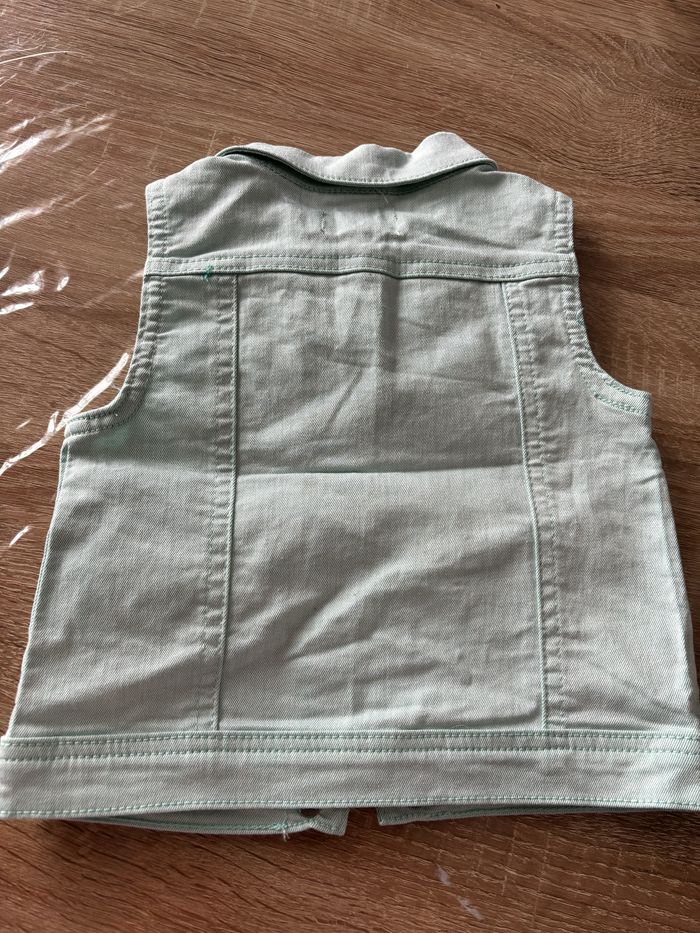 Veste en jean sans manches Orchestra t.18m - photo numéro 3
