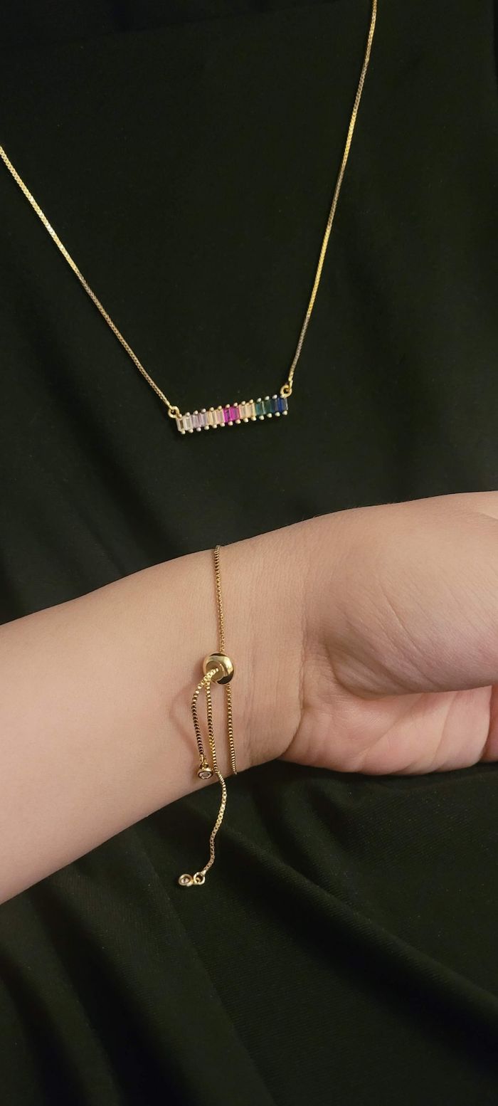 Bracelet et Collier en acier inoxydable - photo numéro 2