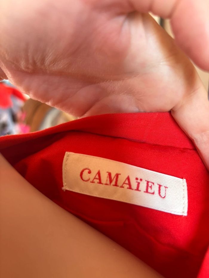 Veste légère rouge - photo numéro 3