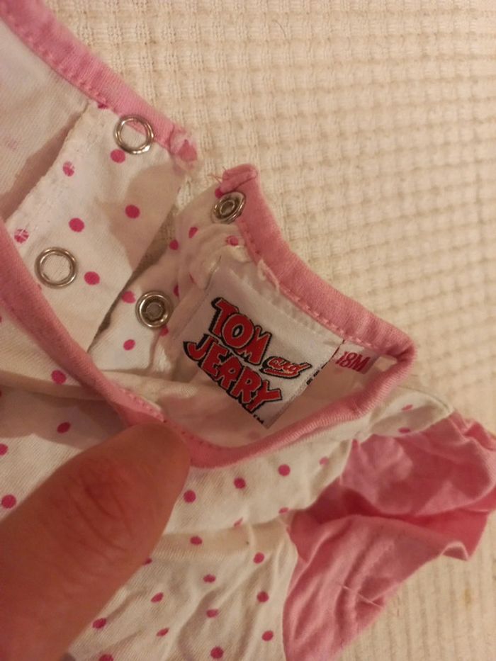 Combinaison combishort ou pyjama été Tom et Jerry 18 mois - photo numéro 3