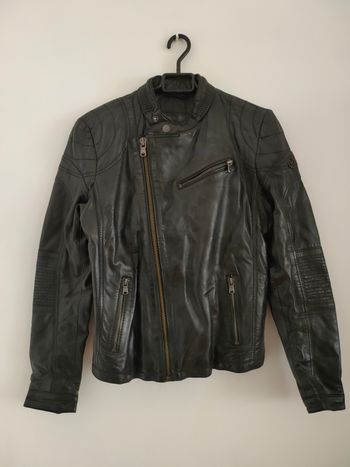 Veste encuir Redskins