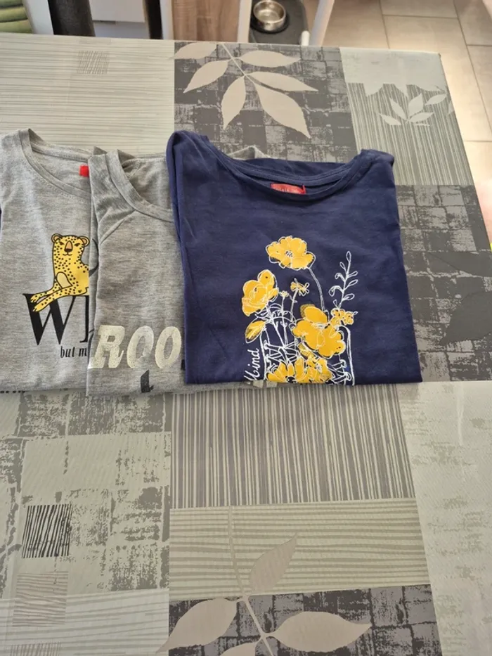 Lot de 7 Tee-shirt manches longues 10 ans - photo numéro 4