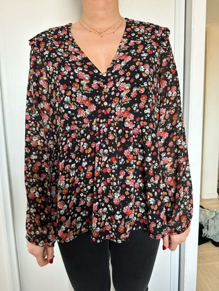 BLOUSE fleurie PEACE N' LOVE.