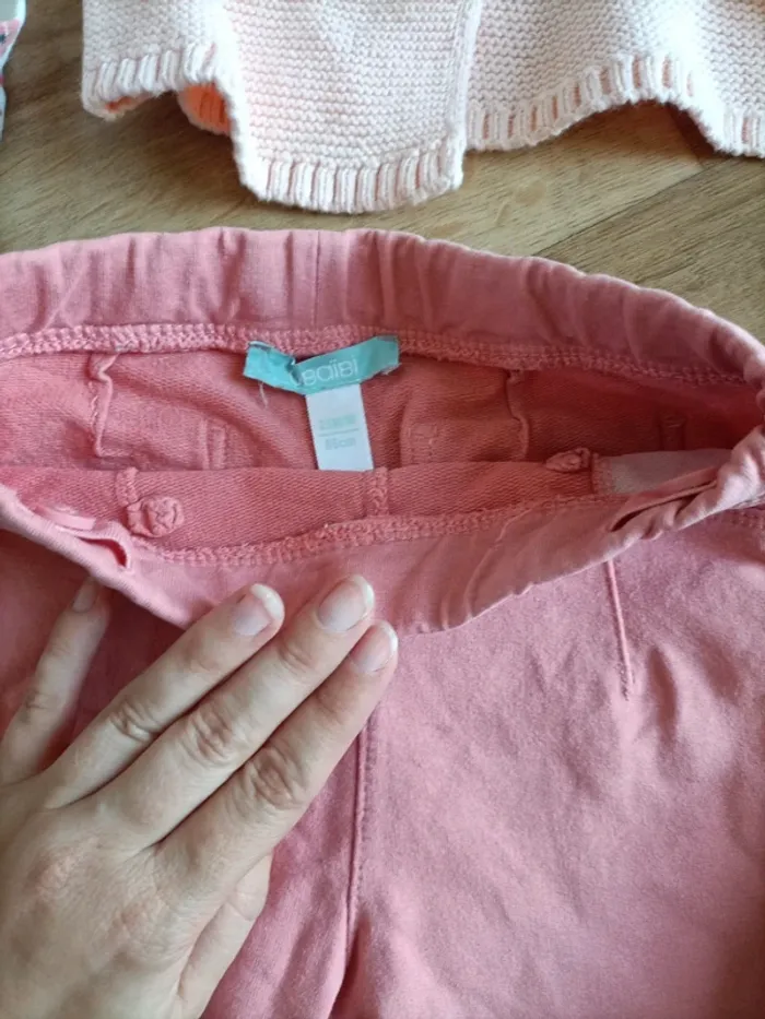 Ensemble t-shirt manches longues gilet pantalon et tunique 24 mois - photo numéro 8