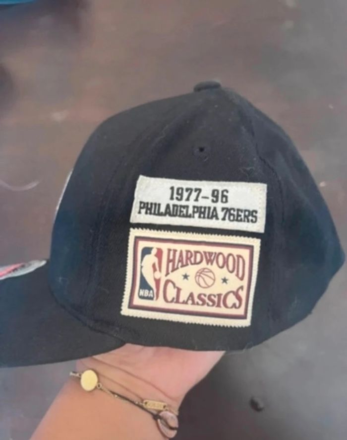 Casquette collector Philadelphia 76ers Mitchell & Ness - photo numéro 2