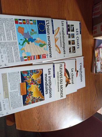 Lot de 7  petits guide AEDiS
