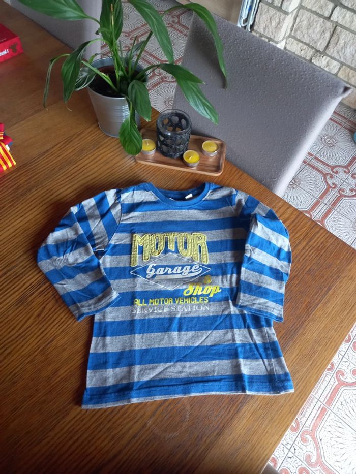 T-shirt manches longues 104/110