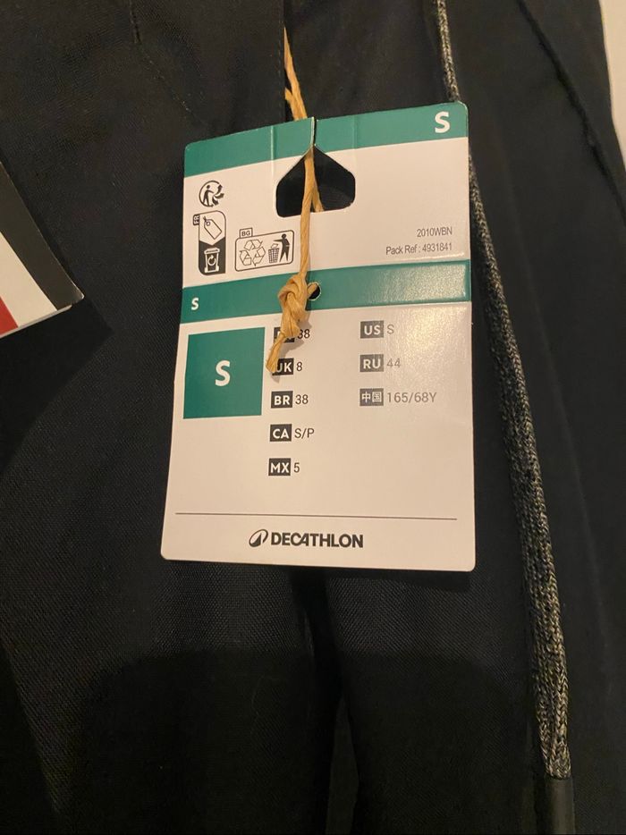 Pantalon de ski et snowboard résistant et imperméable femme, SNB 500 noir - photo numéro 3