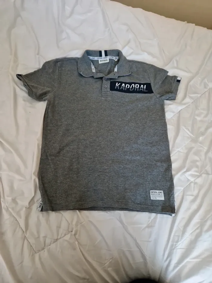 Polo gris kaporal