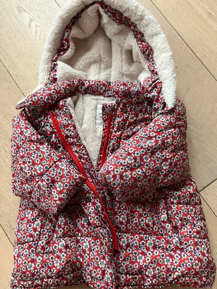 Manteau hiver chaud fille 18mois Bout’chou - photo numéro 6