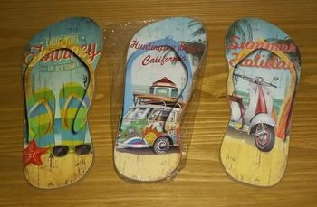 Lot 3 tongs murales 27 cm neuf