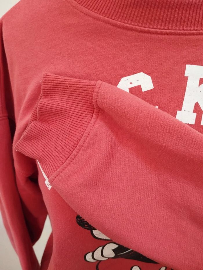 Sweat rouge Disney Taille XXS - photo numéro 3
