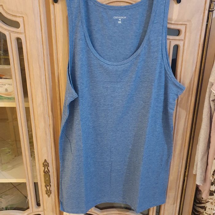 Débardeur homme Couleur bleu Taille XXL Chevignon - photo numéro 3