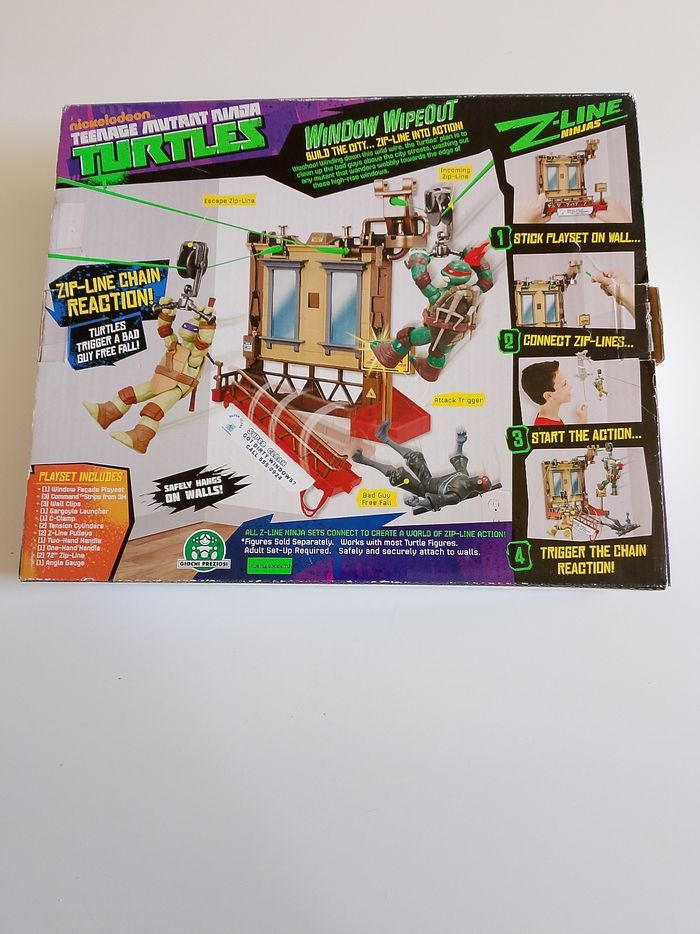 Teenager mutant ninja turtles window Wipeout giochi prezuosi complet - photo numéro 2