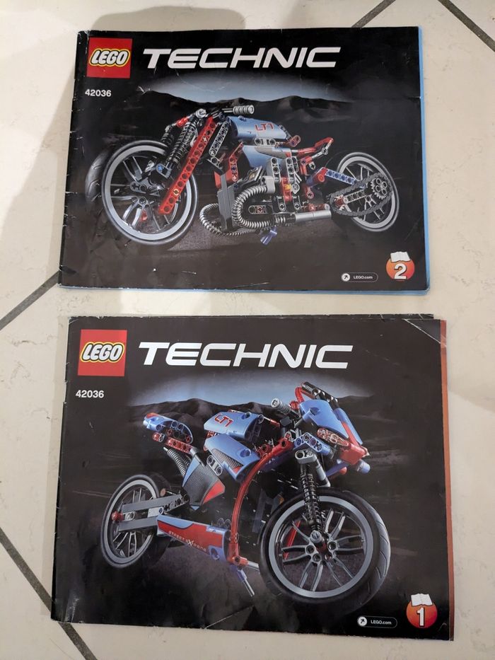 Lego technic la moto urbaine - photo numéro 3