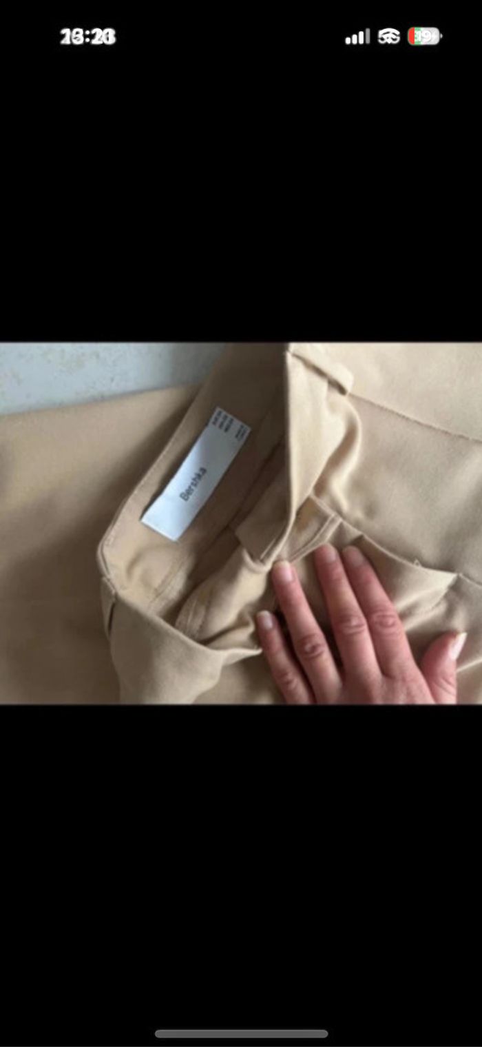 Pantalon tailleur bershka taille XS 34 - photo numéro 4