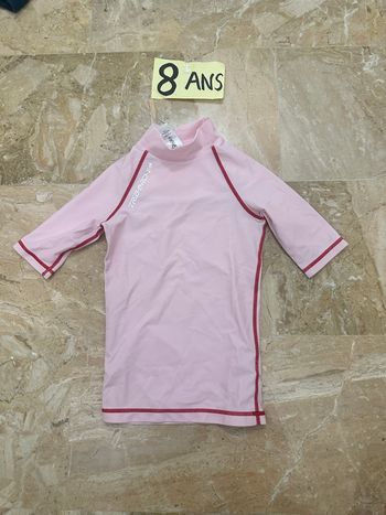 T shirt anti uv 8 ans 