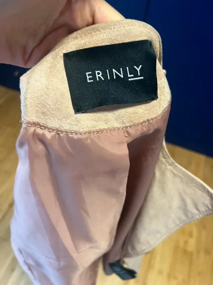 Veste courte en daim - photo numéro 4