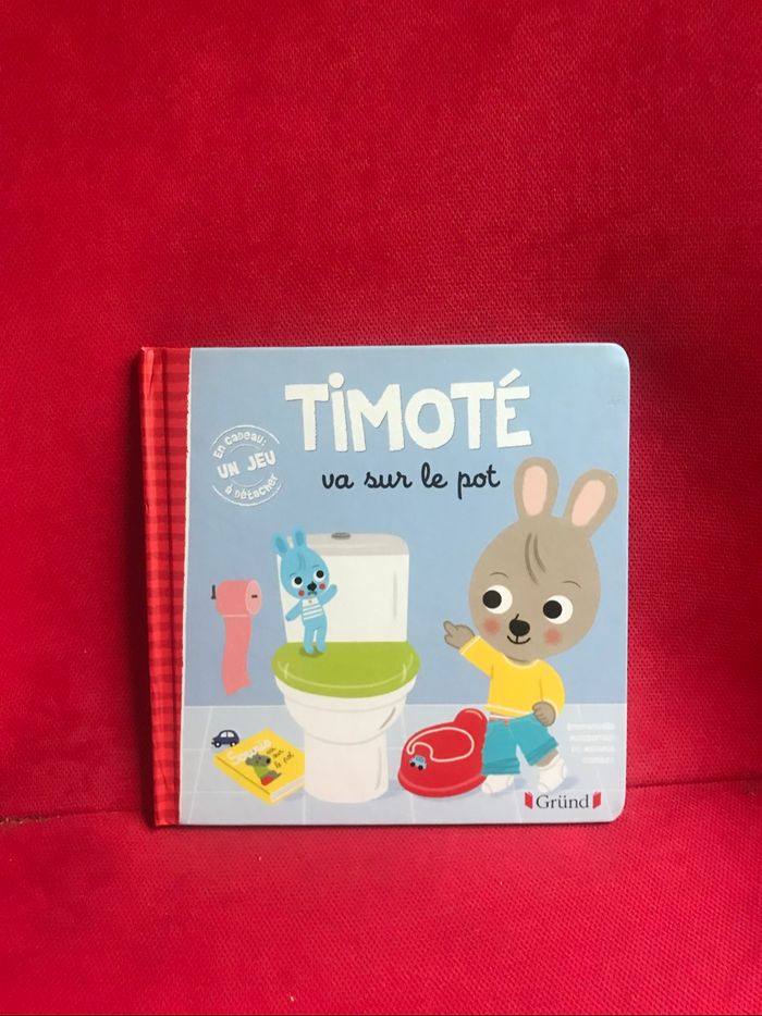 Livre Timoté va sur le pot