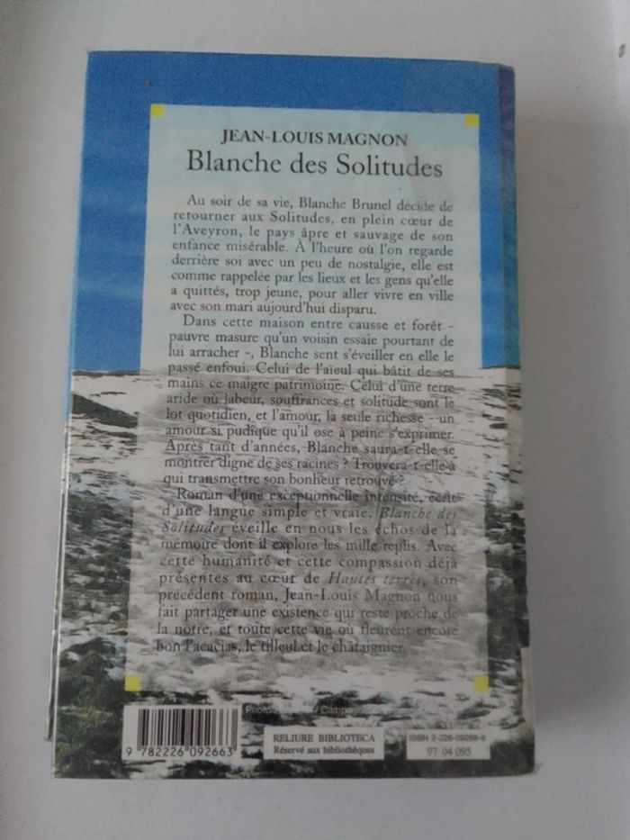 Jean-Louis Magnon 🔹 Blanche des solitudes - photo numéro 2