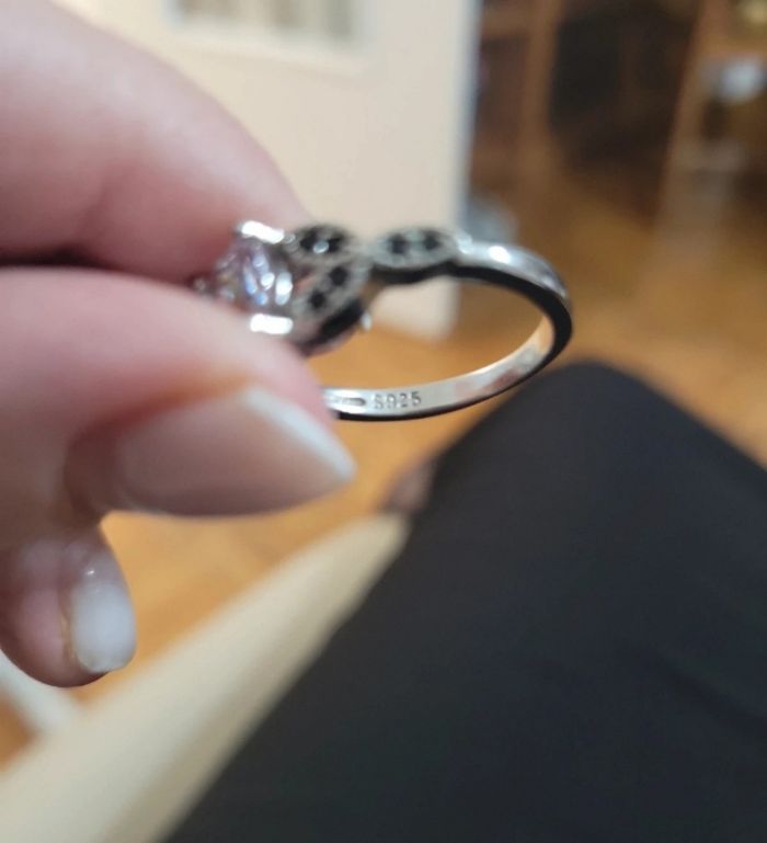 Bague en argent Sterling 925 neuve - photo numéro 3