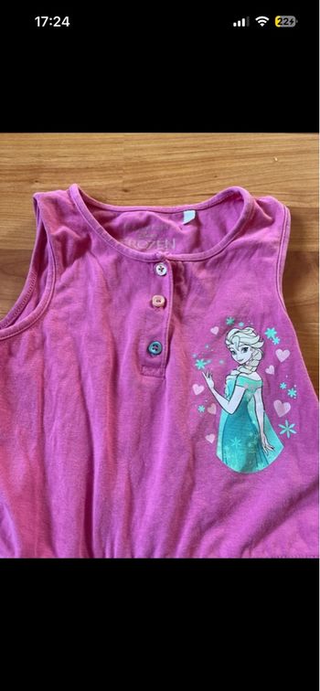 Combi-short reine des neiges 