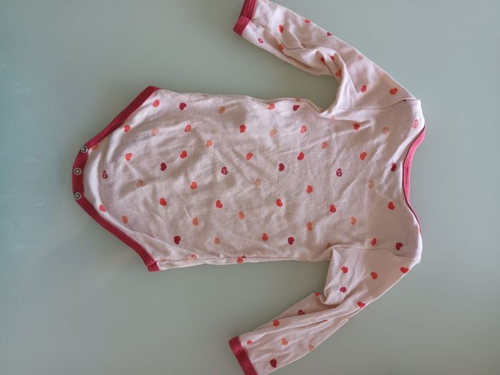 Lot de 3 bodies petit bateau, manches longues, 12 mois - photo numéro 3