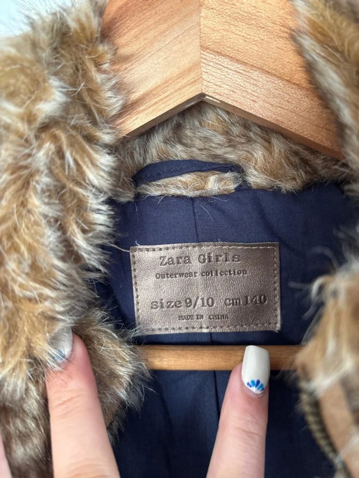 Veste moumoute sans manche Zara taille 9/10ans - photo numéro 3