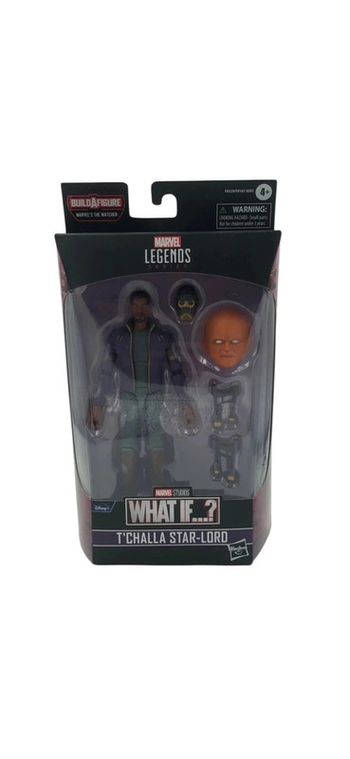 Figurine neuve Marvel Legends Series What If ? T’challa Star Lord Hasbro