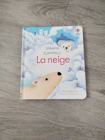 Livre pour enfants "la neige"