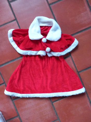 🐿😷robe + cape Noël 2ans