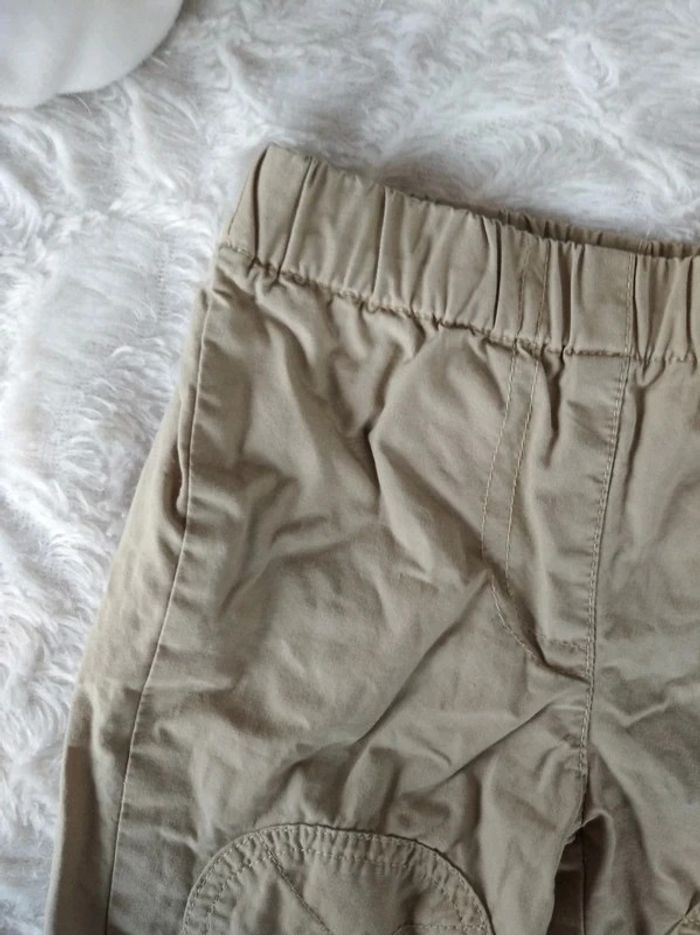 Pantalon doublé Garçon 3 mois éléphant Vertbaudet 100% coton - photo numéro 3