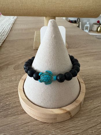 Bracelet noir extensible