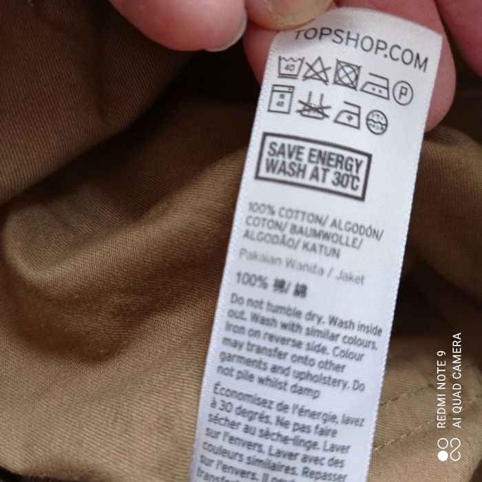 Trench kaki t34 Topshop - photo numéro 8